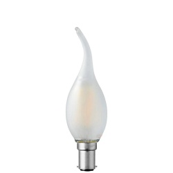 Filament LED Lamp Bulb Tailed C35 B15 Frosted