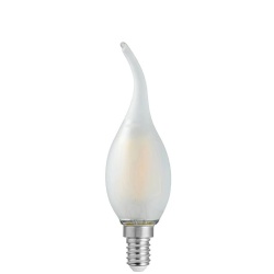 Filament LED Lamp Bulb Tailed C35 E14 Frosted