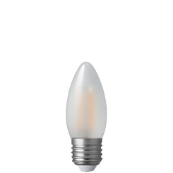 Filament LED Lamp Bulb C35 E27 Frosted