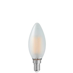 Filament LED Lamp Bulb C35 E14 Frosted