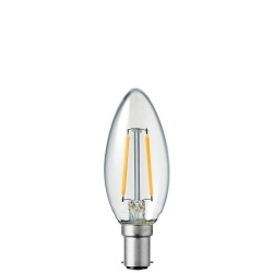 Filament LED Lamp Bulb C35 B15 Clear