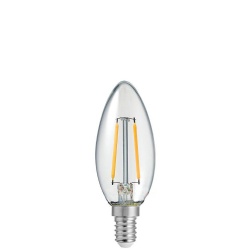 Filament LED Lamp Bulb C35 E14 Clear