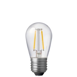 Filament LED Lamp Bulb S14 E27 2W Clear